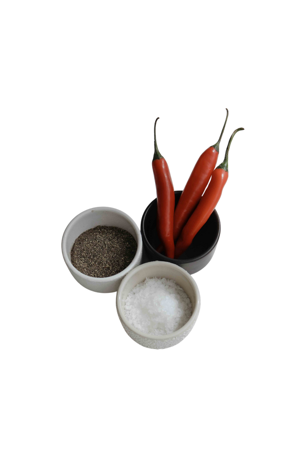 Ramekin set of 3 - LAVA, CHARCOAL & SALT LAKE
