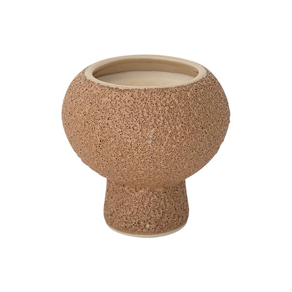 MINI BOBBY CANDLE - UMBER