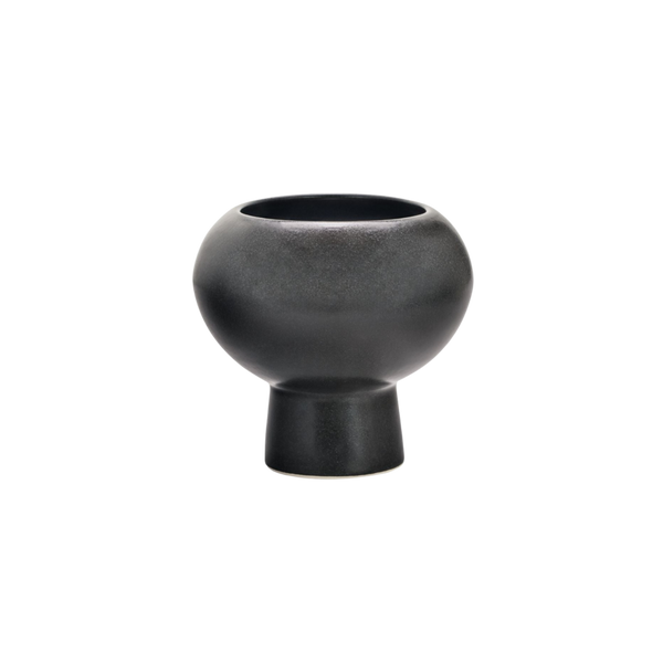 Mini Bobby Vase - Charcoal