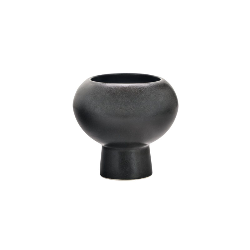 Mini Bobby Vase - Charcoal