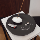 Organic Display Plate - Charcoal
