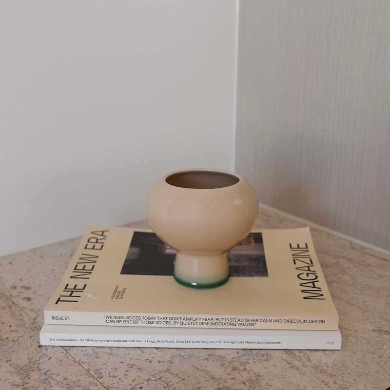 Mini Bobby Vase - Dusty Beige
