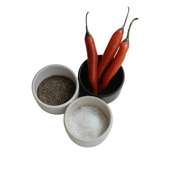 Ramekin Trio - Lava, Charcoal & Salt Lake