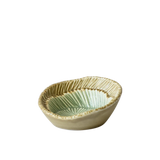 Pinch Bowl - Matte Mustard & Matte Green