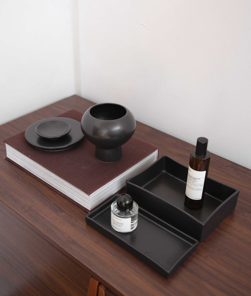 Trinket Dish Set - Charcoal