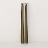 Tapered Candle Pair - Olive