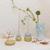 JULES CORAL VASE - SEAFOAM GREEN
