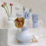 VIEVE CORAL VASE - LILAC GLOSS