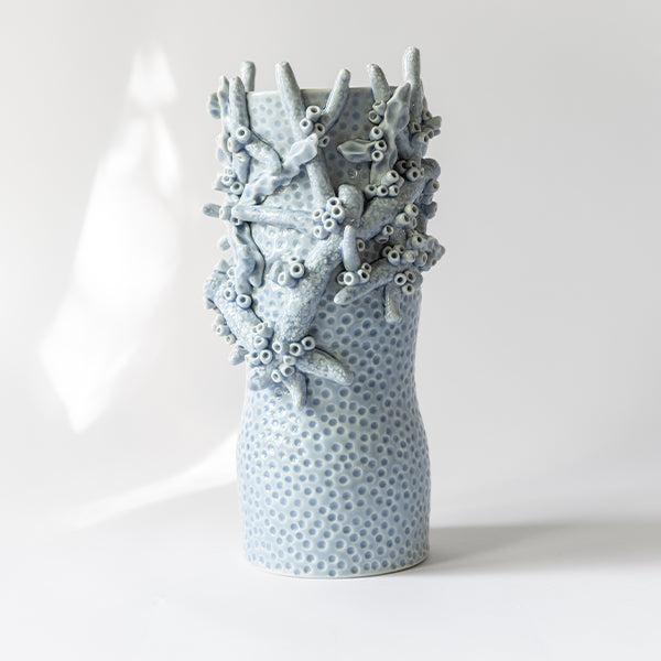 VIEVE CORAL VASE - LILAC GLOSS