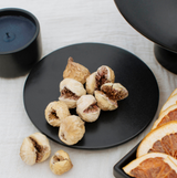 Organic Display Plate - Charcoal